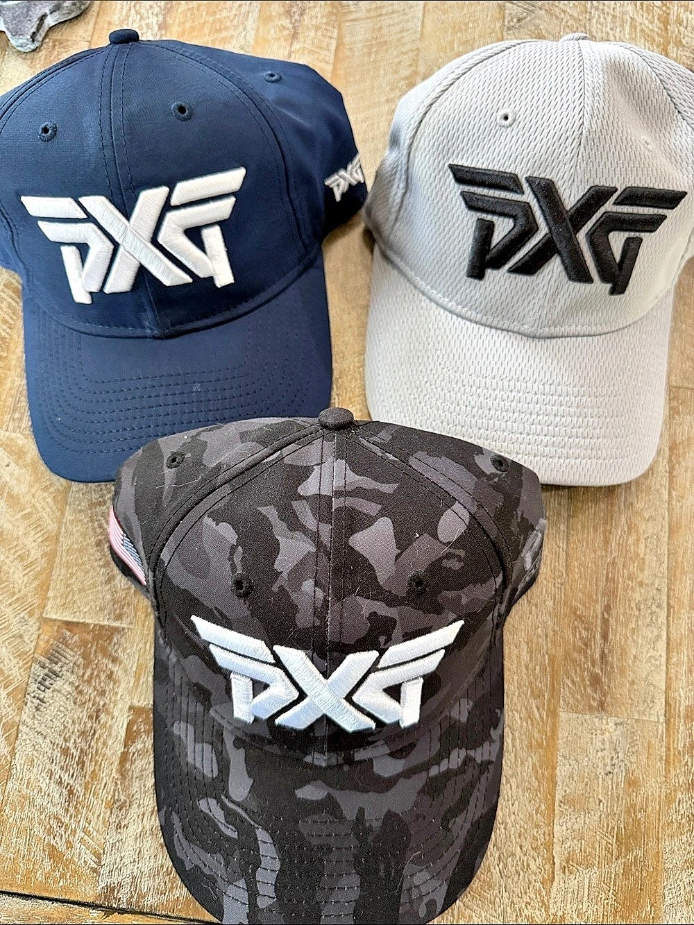 Unisex Adjustable PXG Hats (3) New